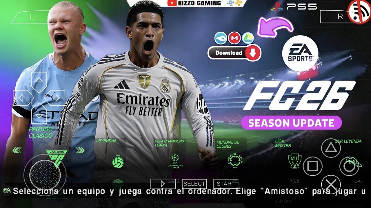 EA SPORTS FC 26 2026 PPSSPP DOWNLOAD ORIGINAL ISO