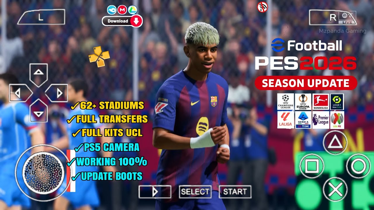 PES 2026 Gameplay - Updated Kits and Stadium