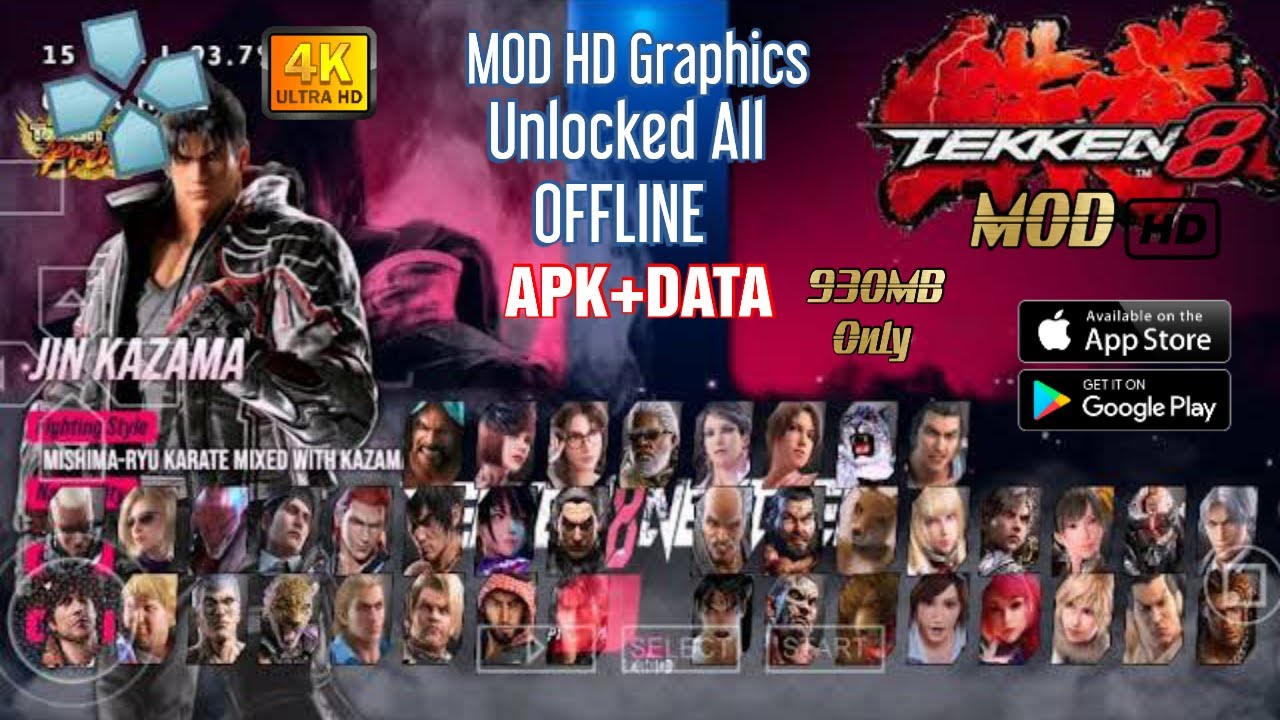 Tekken 8 PPSSPP HD Mod