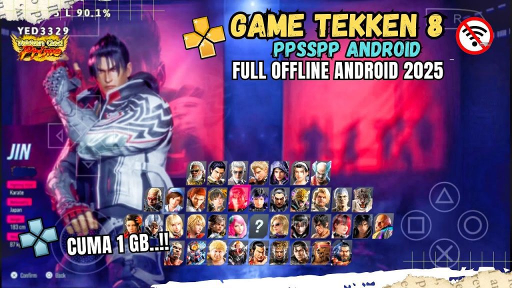 Tekken 8 PPSSPP 2025 Update 